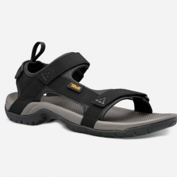 Teva Meacham Black Hiking Sandals Men's 11 - Picture 2 of 14